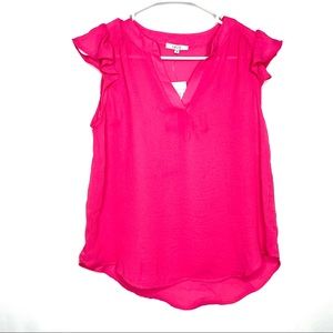 *Iris* Sm NTW Fuchsia Pink Top